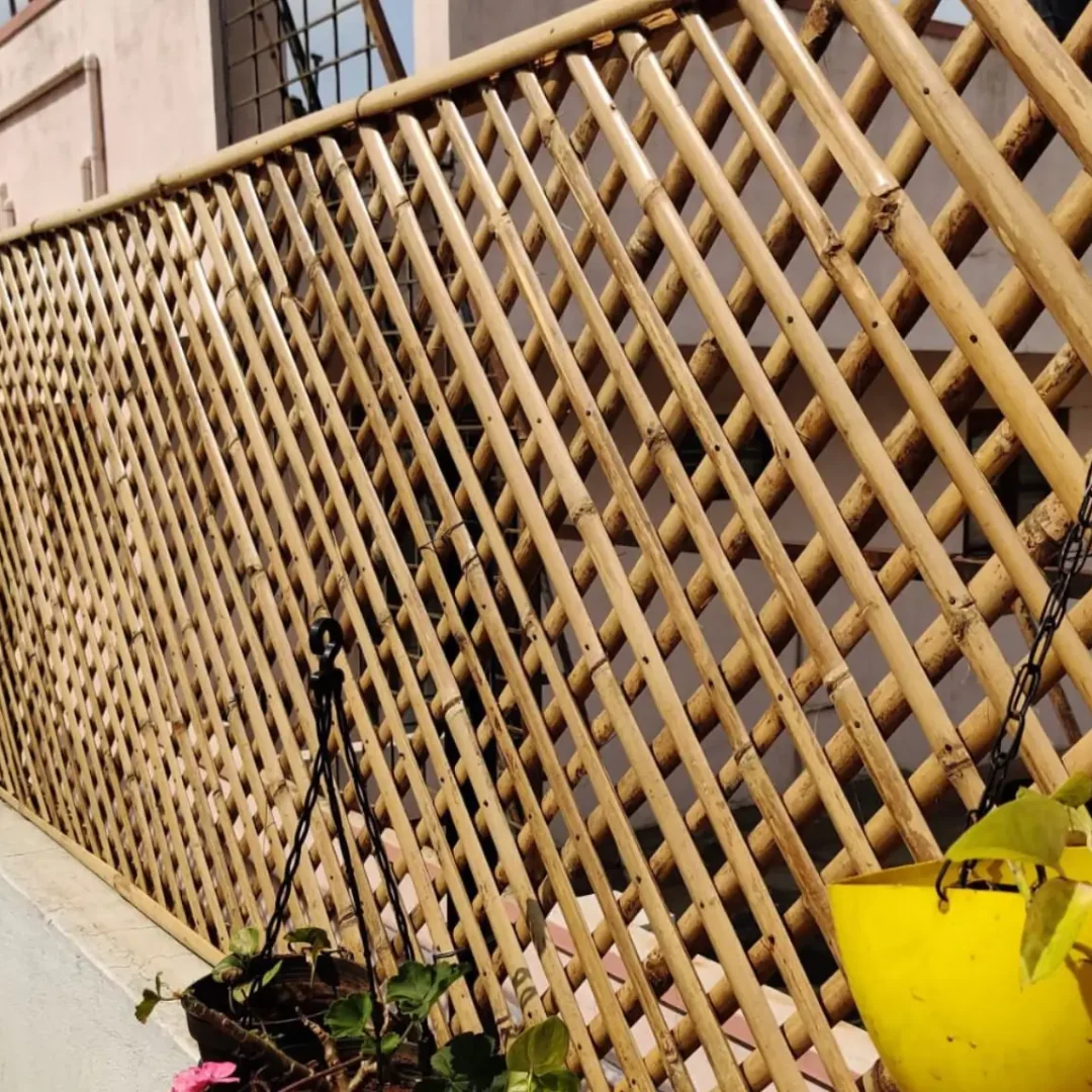 Bamboo Jafri decorative structure